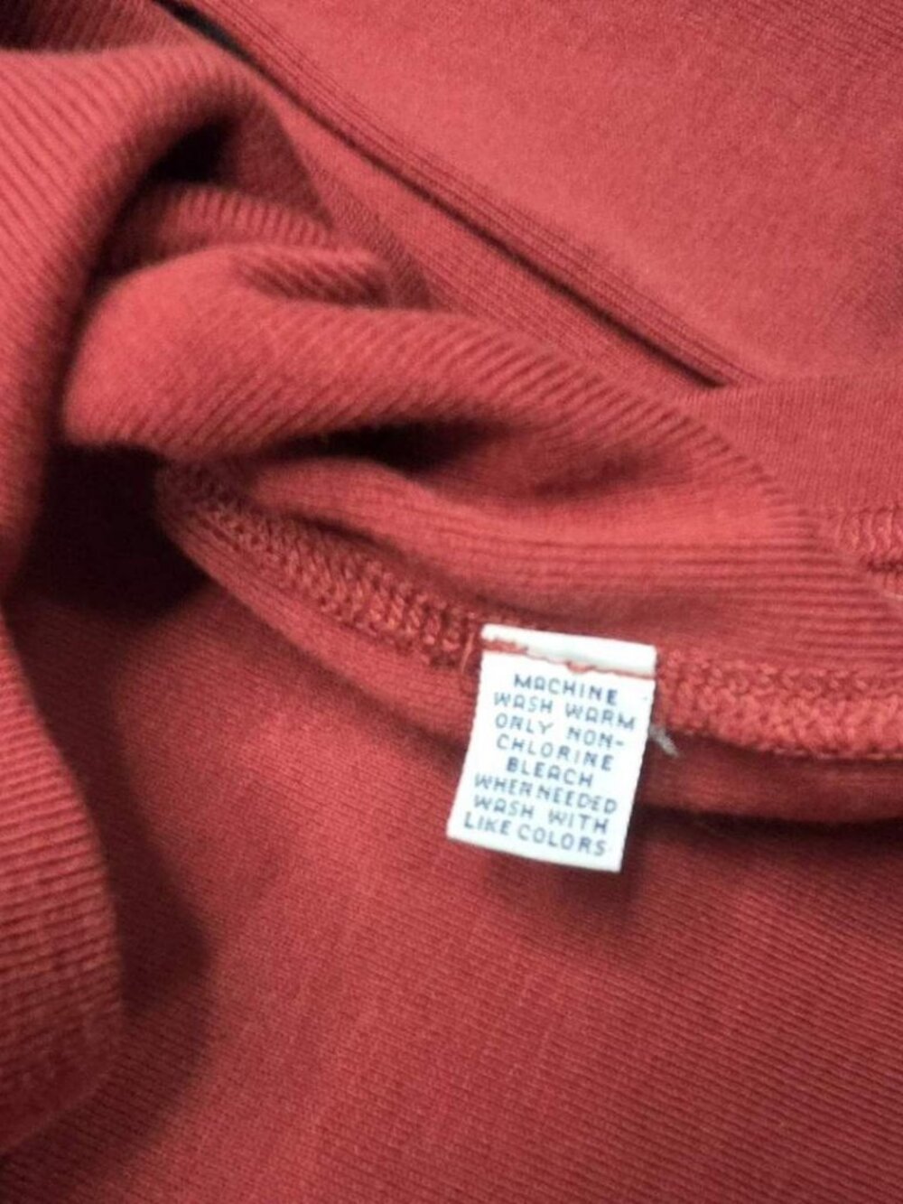 Polo Sport Ralph Lauren Burgundy Ribbed LS Polo XL - Picture 4 of 4